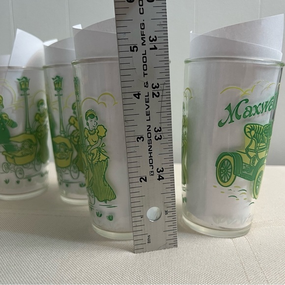 Vintage Maxwell 1907 Sour Cream Glasses Set of 7 - Picture 7 of 7